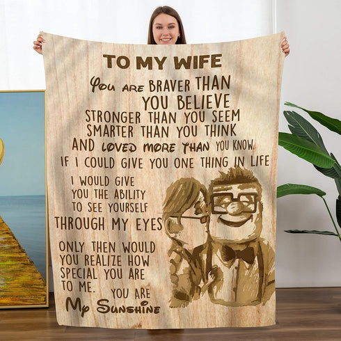 Blanket for wife from Husband